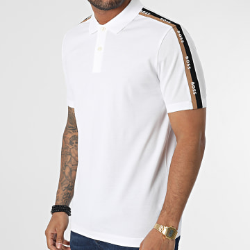  BOSS - Polo Manches Courtes Parlay 50481764 Blanc
