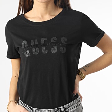 Guess - Tee Shirt Femme W3RI16-K46D1 Noir