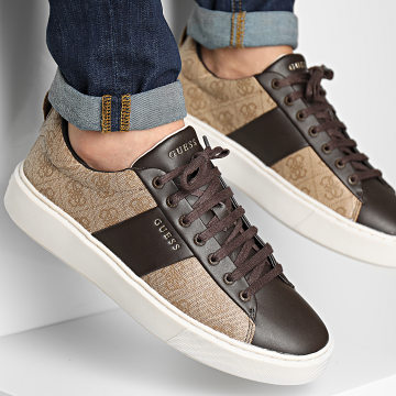  Guess - Baskets FM5NVIFAB12 Beige Brown