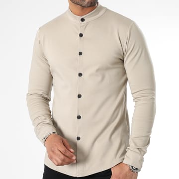  LBO - Chemise Manches Longues 0021 Beige