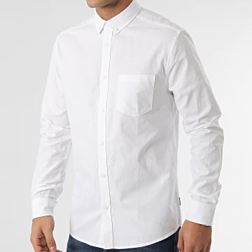  Only And Sons - Chemise Manches Longues Alvaro Beige Clair