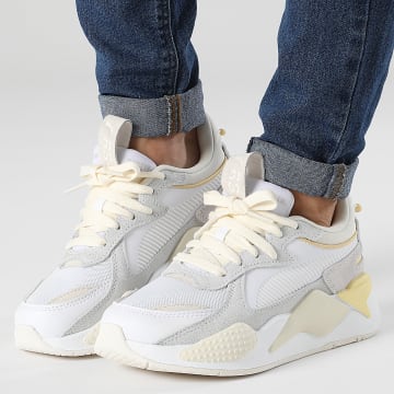  Puma - Baskets Femme RS-X Thrifted 390648 White Pristine Feather Gray