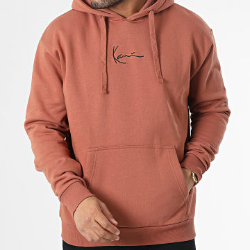  Karl Kani - Sweat Capuche Small Signature Essential 6028218 Brique