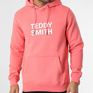  Teddy Smith - Sweat Capuche Siclass 10816368D Rose Corail