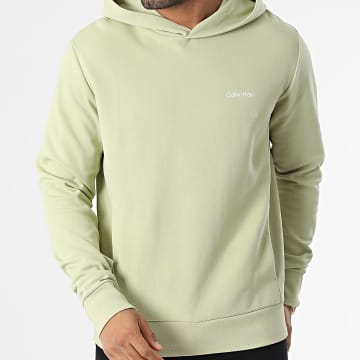 Calvin Klein - Repreve Micro Logo Sudadera con capucha 9927 Verde claro