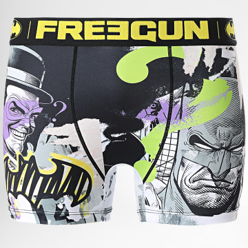Freegun - Joker Boxer Dibujo Gris Negro