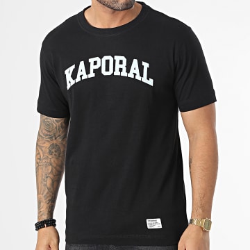 T-shirt Kaporal Taille 16 Ans - Noir - 100% Coton - Occasion Comme Neuf