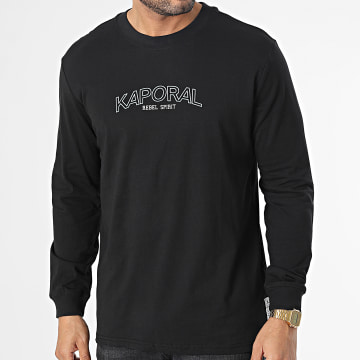  Kaporal - Tee Shirt Manches Longues Scoty Noir
