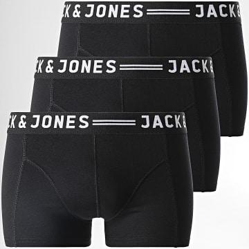  Jack And Jones - Lot De 3 Boxers Sense Noir