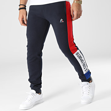 Le Coq Sportif - Pantalon Jogging Tricolore 2310016 Bleu Marine Rouge