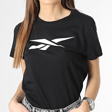  Reebok - Tee Shirt Femme Vector Graphic HT6187 Noir