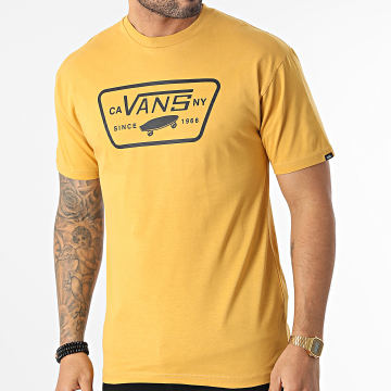  Vans - Tee Shirt Core Apparel 00QN8 Jaune Moutarde