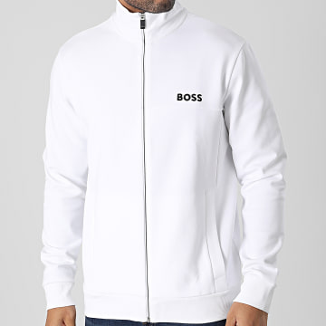  BOSS - Sweat Zippé 50482899 Blanc