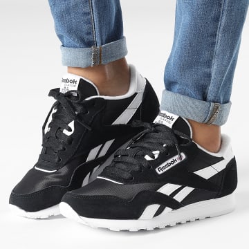  Reebok - Baskets Femme Classic Leather GY7194 Core Black Footwear White