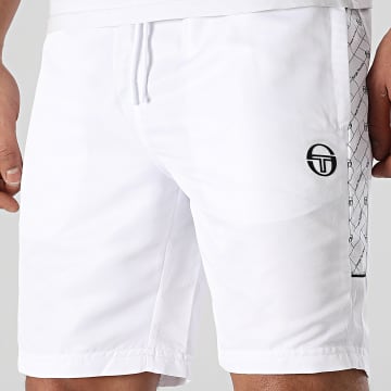  Sergio Tacchini - Short Jogging Diamante 39993 Blanc