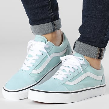  Vans - Baskets Femme Sk8 Low 7NTHO Color Theory Canal Blue