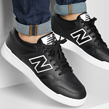 New Balance - Sneakers BB480LBT Nero Bianco