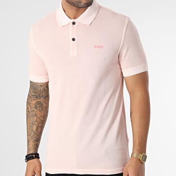 BOSS - Polo Manches Courtes Prime 50468576 Rose