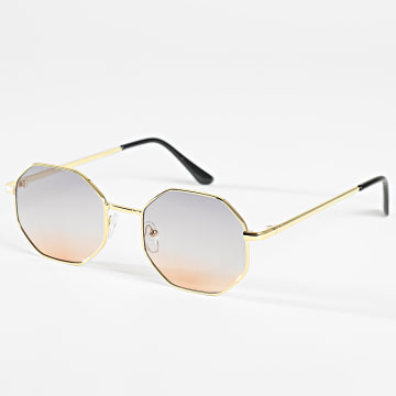  Frilivin - Lunettes De Soleil Dégradé Orange Doré