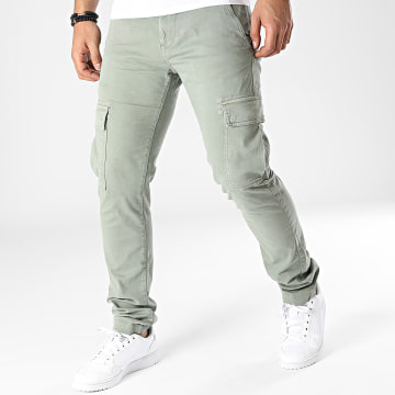  Pepe Jeans - Pantalon Cargo Sean Vert Kaki