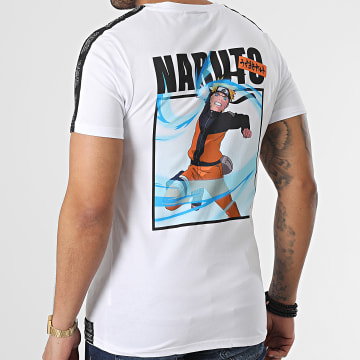  Naruto - Tee Shirt A Bandes Rasengan Back Blanc