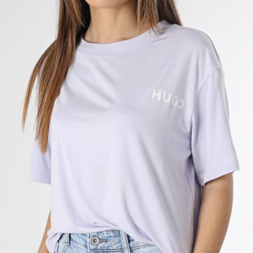 HUGO - Tee Shirt Femme Unite 50490707 Lavande