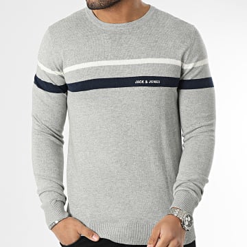  Jack And Jones - Pull Emil Gris Chiné