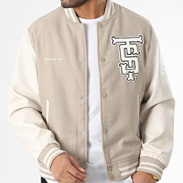  Jack And Jones - Veste Bomber Lake Beige