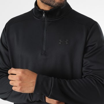 Under Armour - Sweat Col Zippé Fleece 1373358 Noir