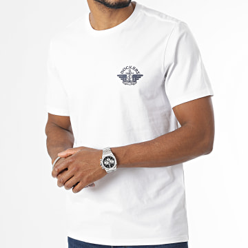  Dockers - Tee Shirt Logo A1103 Blanc