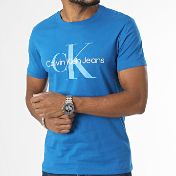  Calvin Klein - Tee Shirt 0806 Bleu