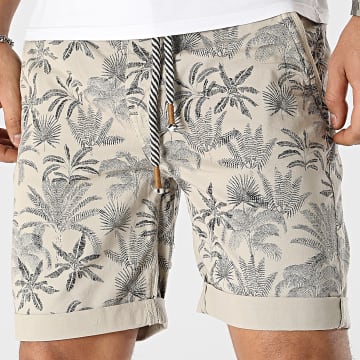  Deeluxe - Short Chino Floral Karu Beige