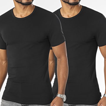 Calvin Klein - Juego de 2 camisetas negras NB1088A