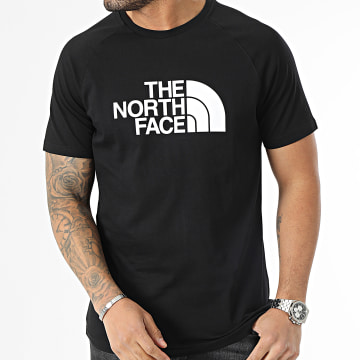  The North Face - Tee Shirt Raglan Easy A37FV Noir