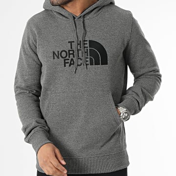  The North Face - Sweat Capuche Drew Peak 0AHJY Gris Anthracite Chiné
