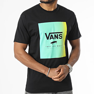 Vans - Tee Shirt Classic Print Box A5E7Y Noir