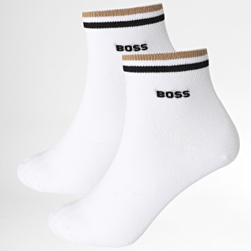 BOSS Calzini Uomo - Pacco Da 3 Paia, Cotone Di Alta Qualità, Vestibilità Regolare, Colore Nero. Eleganza Quotidiana.