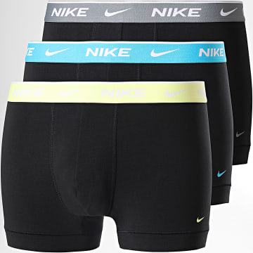  Nike - Lot De 3 Boxers Every Cotton Stretch KE1008 Noir