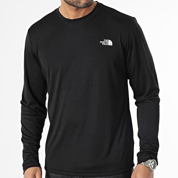  The North Face - Tee Shirt Manches Longues Reaxion Amp A2UAD Noir