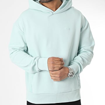 Calvin Klein - Felpa con cappuccio Tape Comfort 1100 Logo Verde chiaro