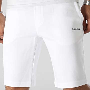 Calvin Klein - Repreve 1208 Pantalón Corto Jogging Micro Logo Beige Claro