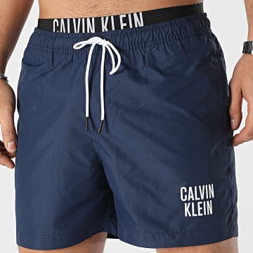 Calvin Klein - Pantalón Corto Doble Mediano 0798 Azul Marino