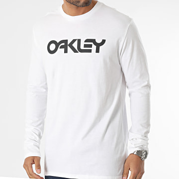  Oakley - Tee Shirt Manches Longues Mark II 2.0 Blanc