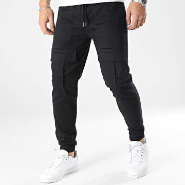  Uniplay - Pantalon Cargo Noir