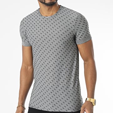  Uniplay - Tee Shirt Gris Anthracite Chiné