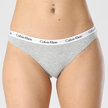  Calvin Klein - Culotte Femme D1618E Gris Chiné