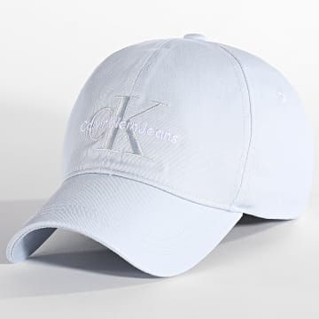  Calvin Klein - Casquette Femme Monogram 6624 Bleu Ciel