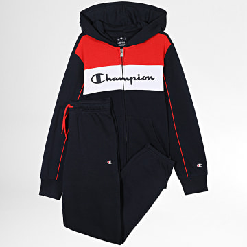  Champion - Ensemble De Survetement Enfant 306385 Noir Bleu Marine