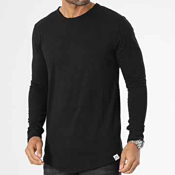  Only And Sons - Tee Shirt Manches Longues Oversize Benne 22023157 Noir