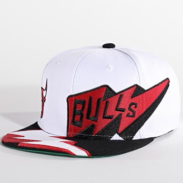  Mitchell and Ness - Casquette Snapback Fast Times Chicago Bulls Blanc